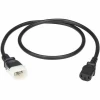 Eaton P005-E03 PDU POWER CORDS C13 P-LOCK C14 HEAVY-DUTY 15A 250V 14AWG 3FT BLACK