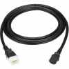 Eaton P005-E10 PDU POWER CORDS C13 P-LOCK C14 HEAVY-DUTY 15A 250V 10FT BLACK