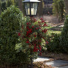 Metal Lantern Post with Wreath Holder 43.25"H