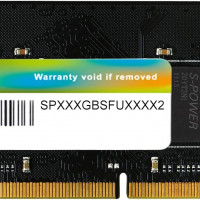 Silicon Power DDR4 3200T/s (PC4-25600) 8GB Single Pack 1.2V Laptop SODIMM Memory