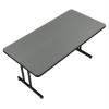Keyboard Height 1.25 in. High Pressure Rectangular Top Computer & Training Tables Montana Granite 24 x 36 in.