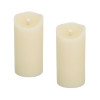 Simplux LED Designer Melted Wax Candle with Remote (Set of 2)
