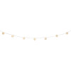 LED Crackle Glass Ball Light String 11'L