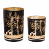Mossy Oak Deer Candle Holder (Set of 2)