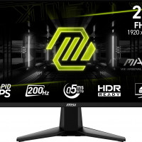 MSI MAG 255F E20 25" Class Full HD Gaming LCD Monitor - 16:9 - Metallic Black