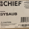 Chief SYSAUB SYSAUB SUSPENDED CEILING PROJECTOR SYSTEM - OVERALL DIMENSIONS: 19.82 X 7.25 X 2