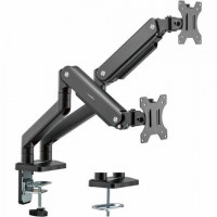 Rocstor Y10N012-B1 DUAL ERGONOMIC MONITOR MOUNT SUPPORTS UP TO TWO (2) 32IN DISPLAY