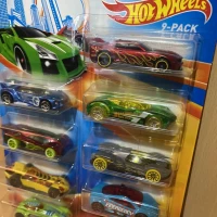 Hot Wheels 9 pack  Camaro IROC Z Aston Martin Lamborghini Z28