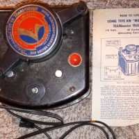 Lionel TRAINMASTER TRANSFORMER  TYPE KW 190 Watts  115 Volts 60 Cycles