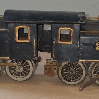 Lionel Prewar Standard Gauge No. 42 Black Electric Locomotive
