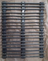 Lionel  O Gauge Vintage  Straight Tracks 6 Sections 3-Tie  3 rail. 1.25 inch width