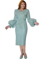 DCC Green Midi Dress for Women Sophisticated Party and Formal Wear - Perfect for Church