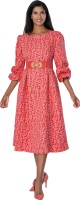 Elegant A-Line Coral Church Dress for Women Graceful Modest & Timeless Style