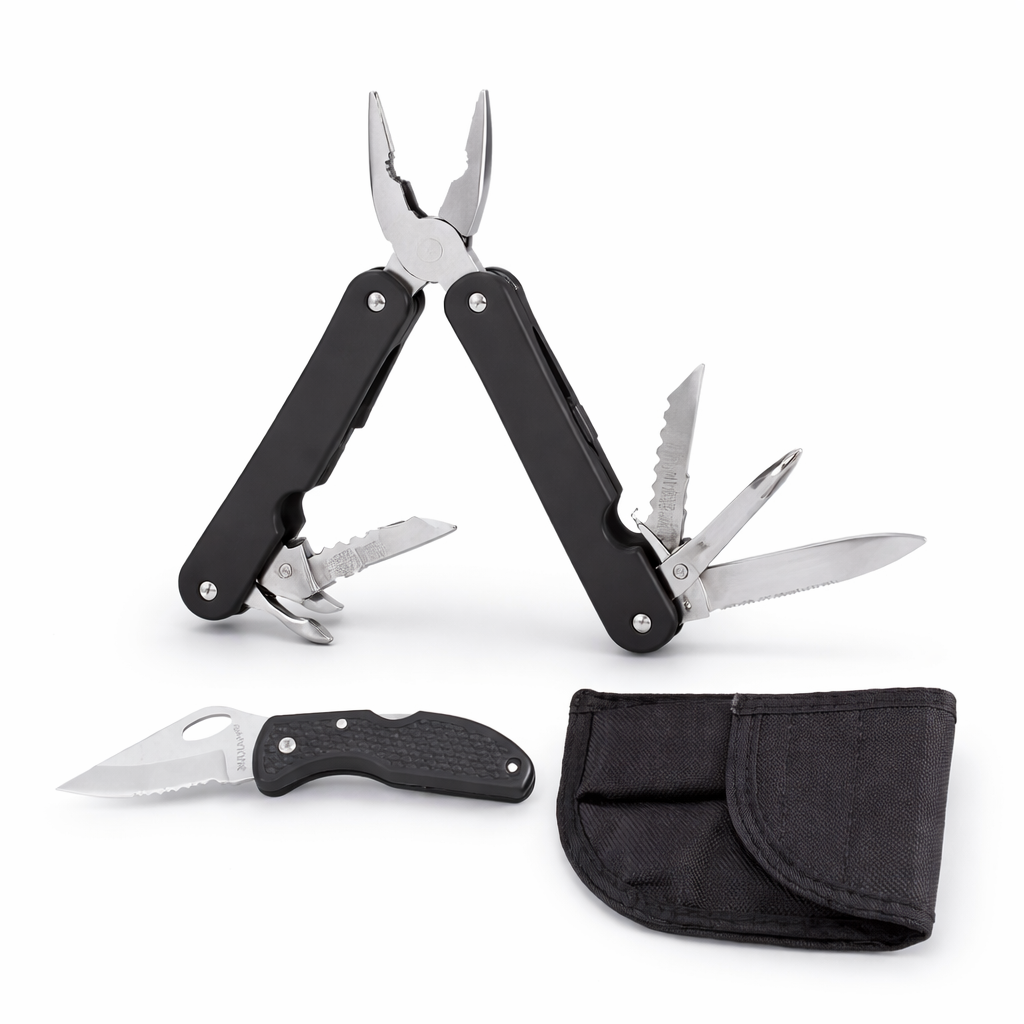 Gifts for Men Multi Tool Kit He Man MASTER TOOLs & KNIFE SET thumbnail