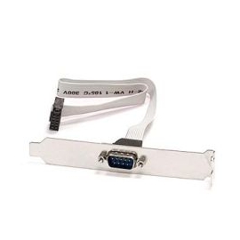 CBL-0010L Supermicro 9-pin Serial Port Cable with Low-Profile Bracket SKU CA-CBL10L thumbnail