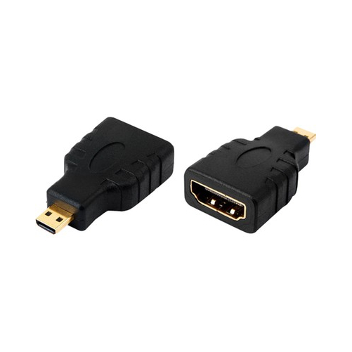 4xem 4XHDMIFMMICRO HDMI TO MICRO HDMI ADAPTER F TO M HDMI FEMALE TO HDMI D MALE M thumbnail