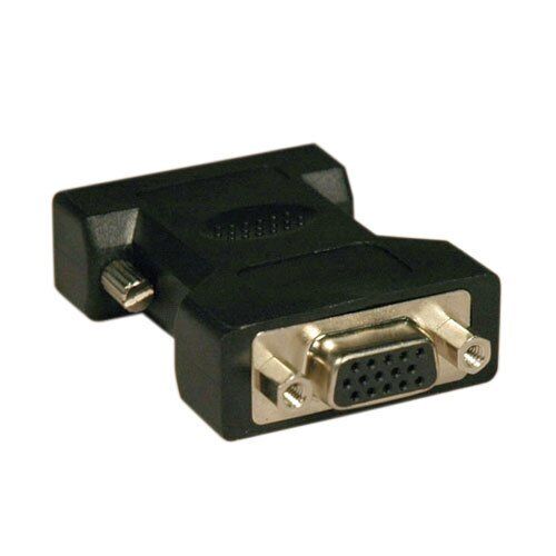 Eaton P120-000 DVI TO VGA VIDEO ADAPTER - DVI-A LEFT CONNECTOR - MALE LEFT GENDER - HD15 RIGHT thumbnail