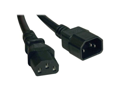 P036-006-15A 6FT POWER EXTENSION CORD 14AWG 15A C19 TO C20 HEAVY DUTY thumbnail