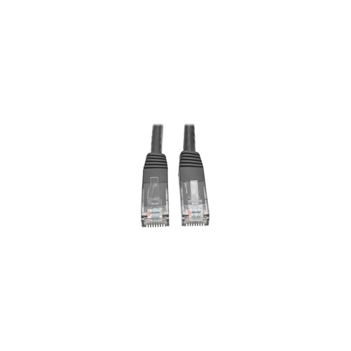N200-006-BK 6FT CAT6 PATCH CABLE M/M BLACK GIGABIT MOLDED UTP PVC RJ45 550MHZ thumbnail