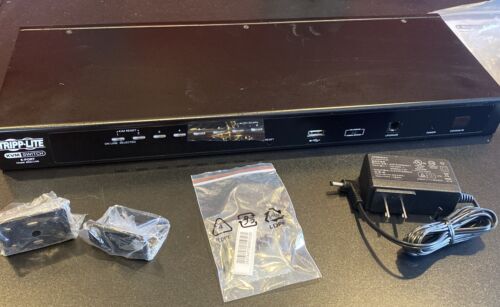 Eaton B022-U08-IP 8PORT RACKMOUNT IP KVM SWITCH 1U USB PS/2 3 LEVEL SECURITY OSD thumbnail
