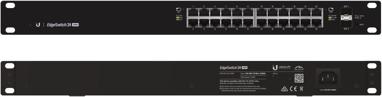 ES-24-250W UBIQUITI NETWORKS ES-24-250W EDGE SWITCH 24 250W thumbnail