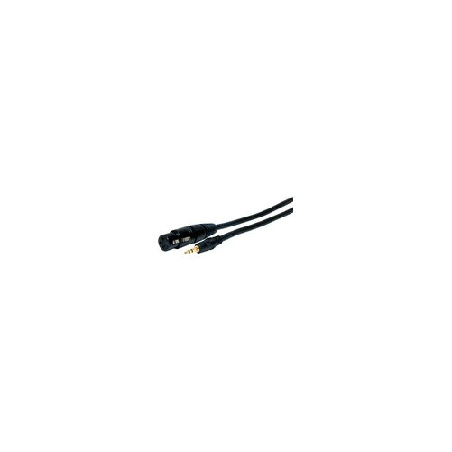 XLRJ-MPS-6ST 6FT XLR JACK TO STEREO 3.5MM MINI PLUG AUDIO CABL STD SERIES thumbnail