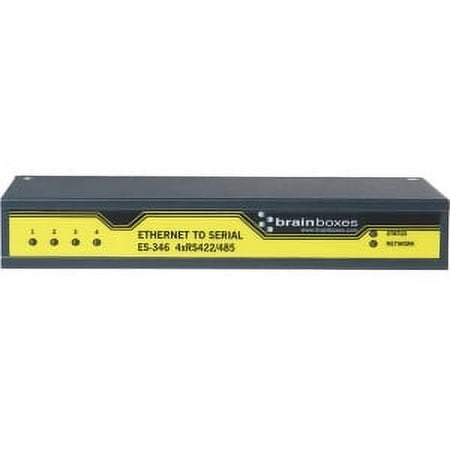 ES-346 4PORT RS422/485 ETHERNET TO SERIAL DEVICE SERVER 1 MEGABAUD thumbnail