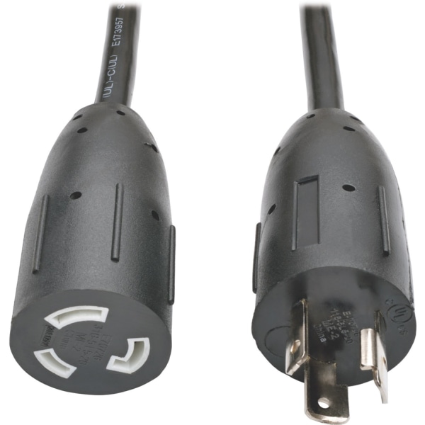 P046-006-LL 6FT POWER EXTENSION CORD 12AWG 20A L5-20P TO L5-20R LOCKING PLUGS thumbnail