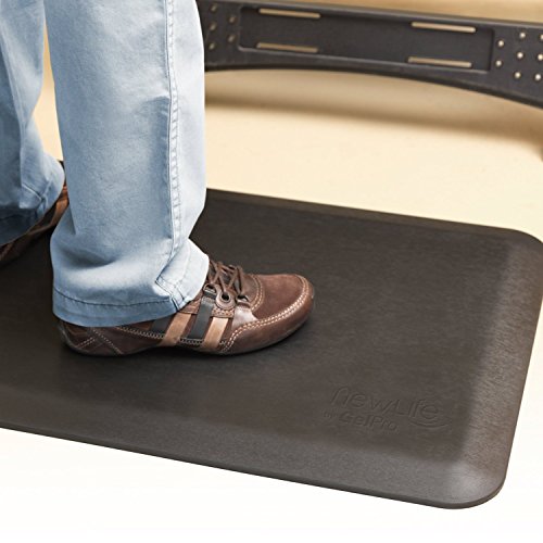 104-01-2032-1 NEWLIFE ECO PRO 20 X 32 MAT ANTIFATIGUE MAT BLACK SIT STAND thumbnail
