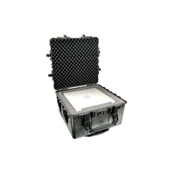 1640-000-110 1640 TRANSPORT CASE BLK W/FOAM W/WHEELS 23.7X24X13.9 PICK N PLUCK thumbnail