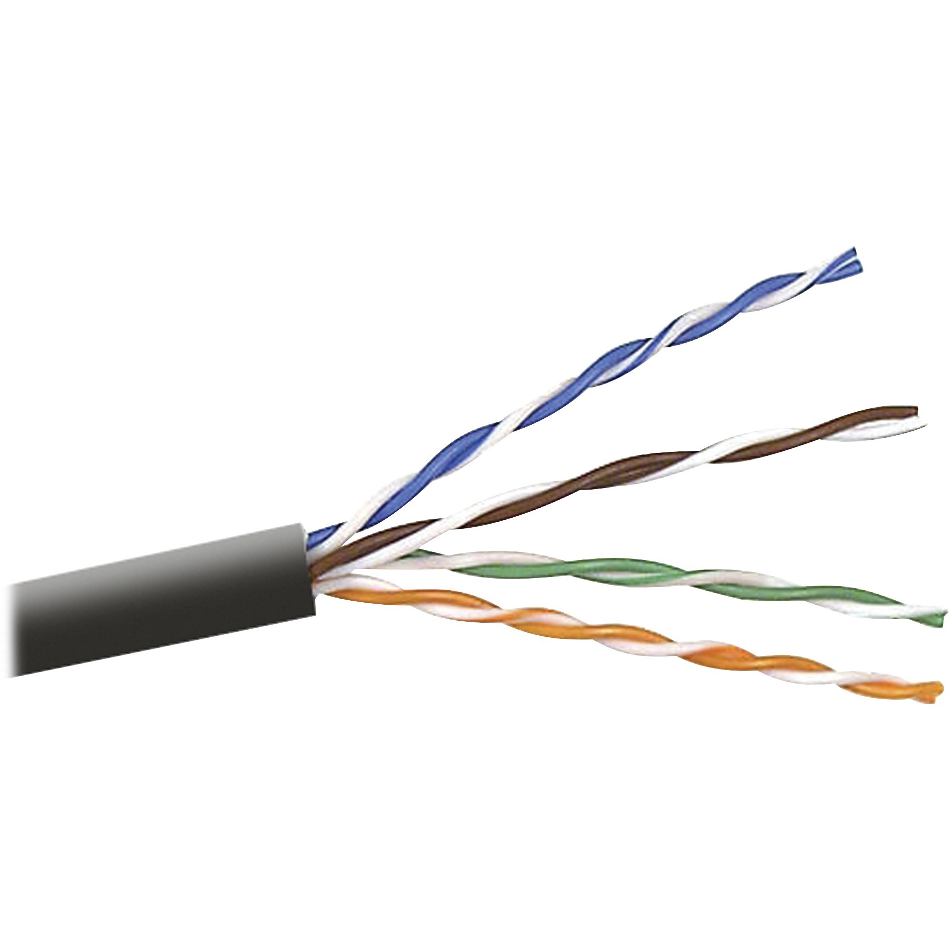 A7J704-1000-BLK 1000FT CAT6 BLACK STRANDED 4PR 24AWG BULK CBL thumbnail