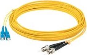ADD-ST-LC-4M9SMF 4M SINGLE-MODE FIBER SMF 9/125 DUPLEX ST/LC OS1 YELLOW PATCH CABLE thumbnail