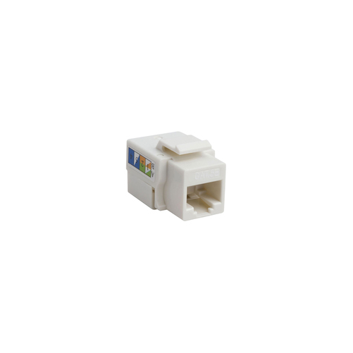 4XKJC5EWH CAT5E KEYSTONE JACK PUNCH DOWN WHITE thumbnail
