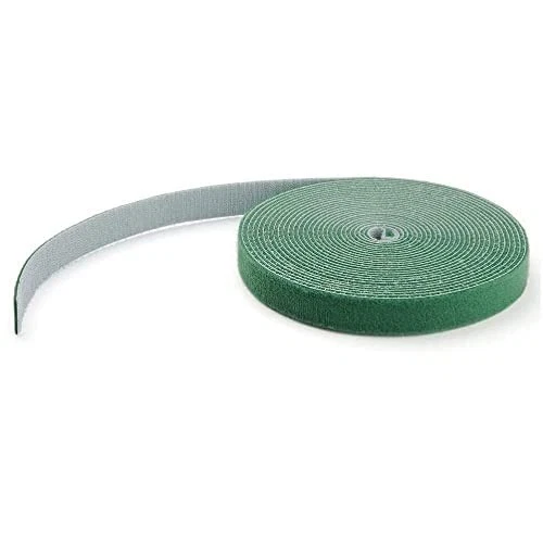 HKLP25GN 25FT HOOK AND LOOP TAPE ROLL REUSABLE CABLE MANAGEMENT STRAPS thumbnail