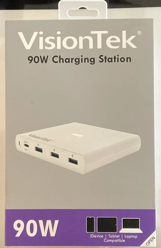 901285 90W USBC CHARGER WITH USB 3 QC WITH USB3 QC thumbnail