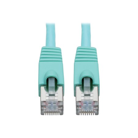 N262-015-AQ 15FT CAT6A AQUA SNAGLESS SHIELDED POE 10G STP M/M thumbnail