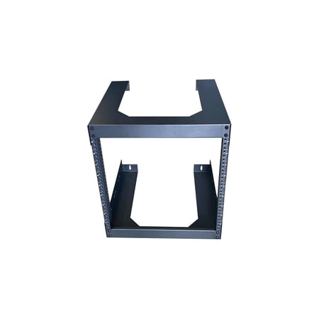 4XOPENWALL6UD 6U WALLMOUNT OPEN FRAME 18IN DEEP AV IT DATA RACK SVR RM thumbnail