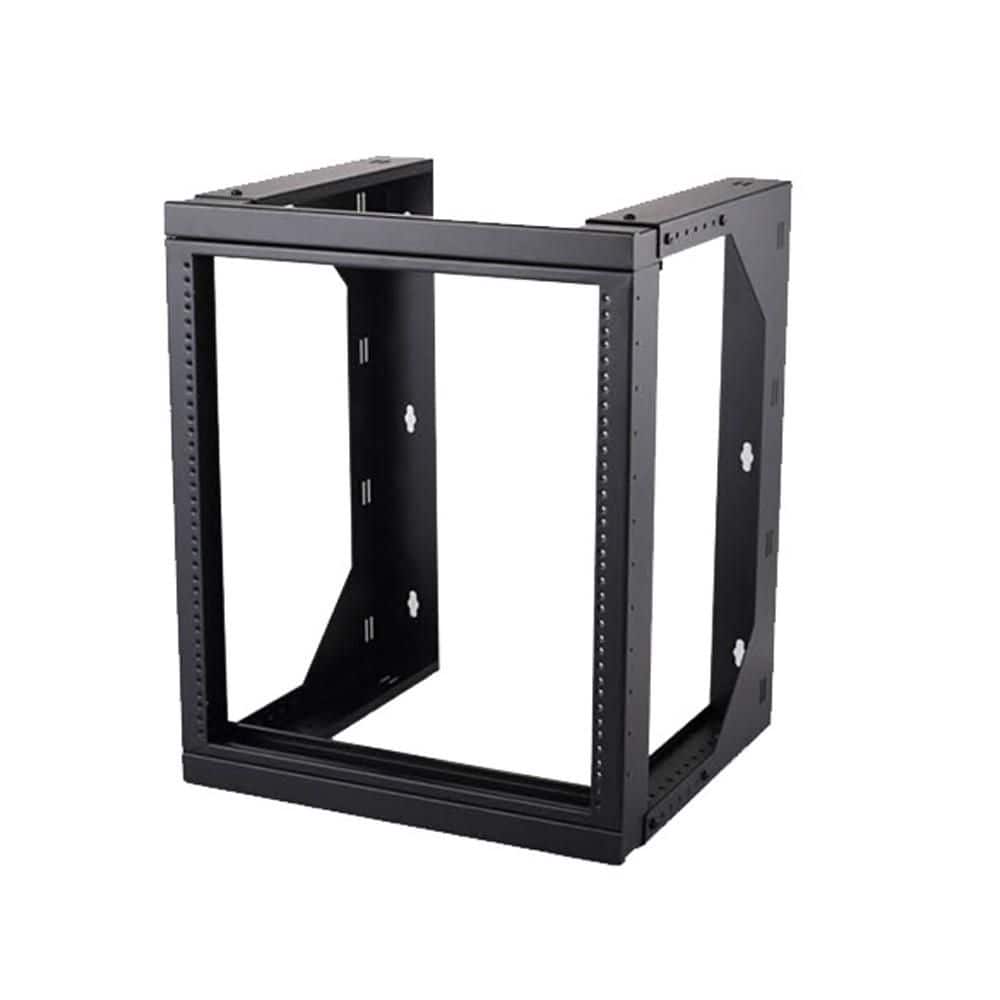 4XOPENWALL6UD 6U WALLMOUNT OPEN FRAME 18IN DEEP AV IT DATA RACK SVR RM thumbnail