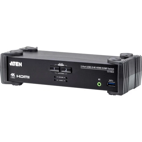 CS1822 2PORT TRUE 4K HDMI KVM W MIXER thumbnail