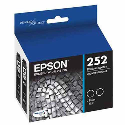 T252120D2 T252 DURABRITE ULTRA BLACK DUAL PACK INK CARTRIDGES thumbnail