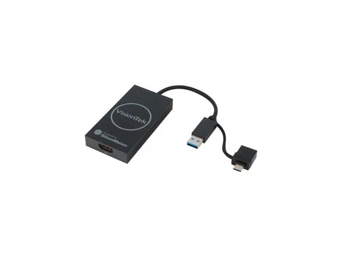 901506 VT90 USB TO HDMI ADAPTER 4K 30HZ USB-C / USB-3.0 BUS POWERED thumbnail
