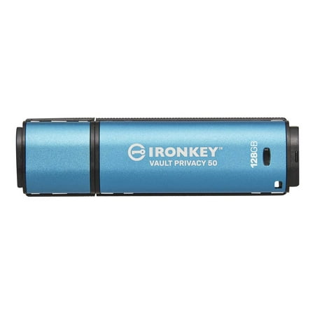 IKVP50/128GB 128GB IRONKEY VAULT PRIVACY 50 AES-256 ENCRYPTED FIPS 197 thumbnail