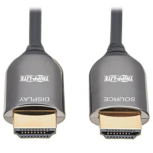 P568F-20M-8K6 20M HDMI FIBER ACTIVE OPTICAL CABLE AOC PLENUM RATED 8K 60HZ M/M thumbnail