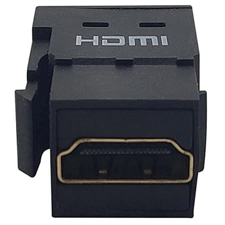 Eaton P164-000-KPBK8K HDMI KEYSTONE PANEL MOUNT COUPLER 8K 60HZ F/F BLACK thumbnail
