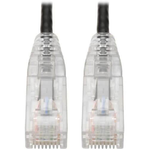 N262-S01-WH 1FT CAT6A ENET CABLE SNAGLESS SHIELDED SLIM 10G M/M WHITE thumbnail