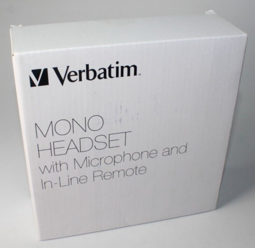 70722 MONO HEADSET W/MIC AND REMOTE PLUG-N-PLAY W/MIC AND IN-LINE thumbnail