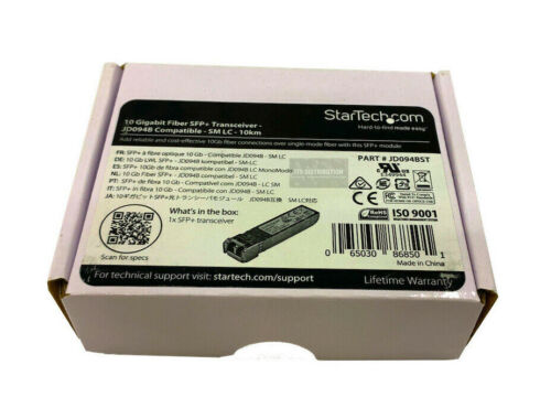Startech JD094B-BX40-D-ST HP JD094B-BX40-D HPE SM LC SFP MODULE SFP+ 10G SFP TRANSCEIVER thumbnail