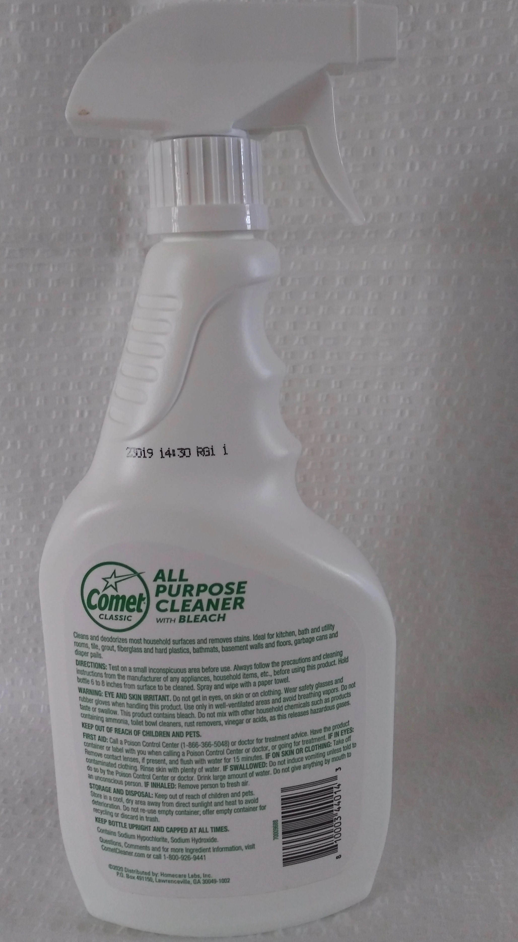 Comet Classic All Purpose Cleaner with Bleach - (2-Pack) 24oz x 2 = 48oz