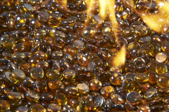 Outdoor Fire Glass Gems Outdoor Greatroom Tempered Fire Glass Gems in Multiple Colors thumbnail