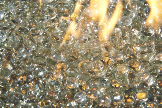 Outdoor Fire Glass Gems Outdoor Greatroom Tempered Fire Glass Gems in Multiple Colors thumbnail